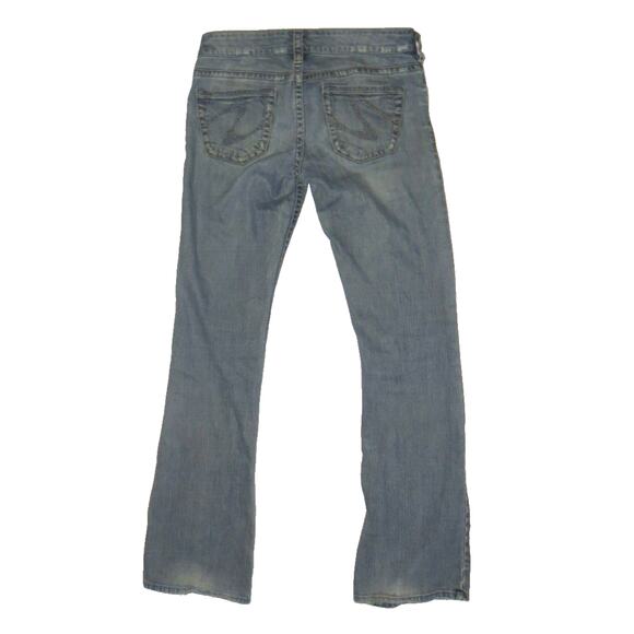 Silver Western Glove Works Tuesday Flare Jeans Womens Size 27x33 - Picture 5 of 5